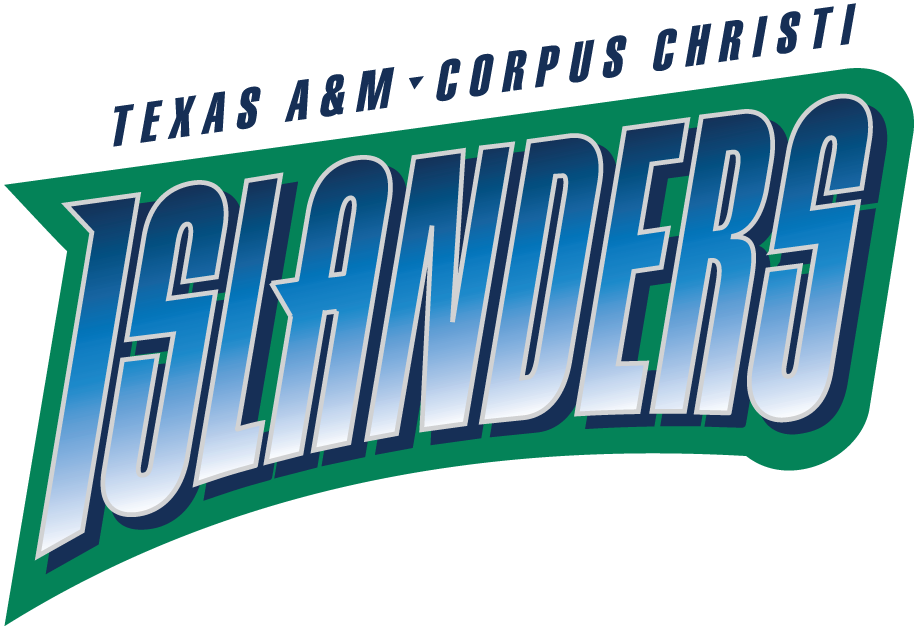 Texas A&M-CC Islanders 2002-2010 Wordmark Logo iron on paper